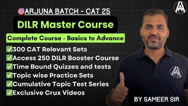 Comprehensive DILR Package For CAT 2025 By Sameer Sir cover