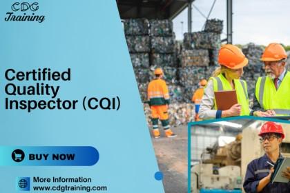 Quality Inspection Course Certified Quality Inspector (CQI) Course | Online Quality Inspection ...
