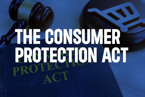 Consumer Protection Act cover