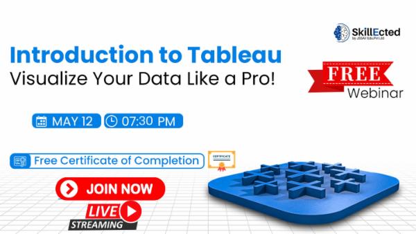 Introduction to Tableau: Visualize Your Data Like a Pro! cover