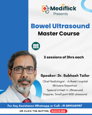 Bowel Ultrasound Master Course cover
