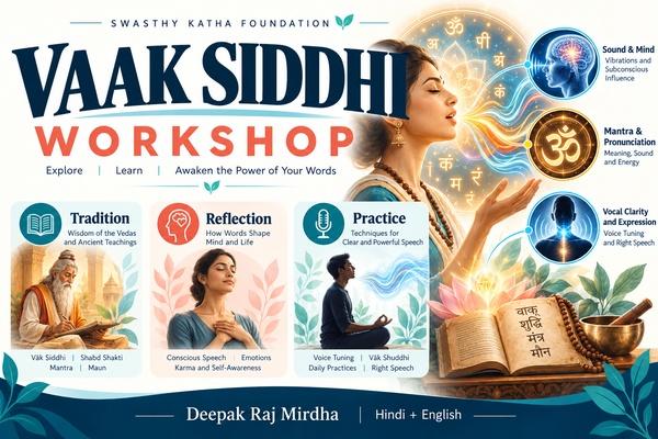 Vaak Siddhi workshop cover
