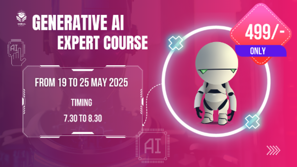 GENERATIVE AI EXPERT COURSE (Advanced Batch ) cover