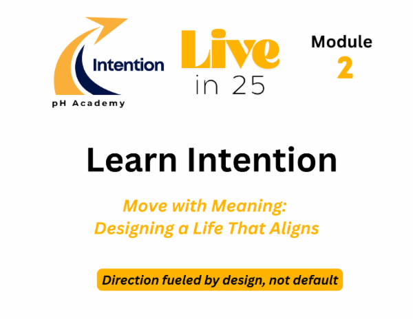 pH A Live in 25 Learn Intention (Mod 2) cover