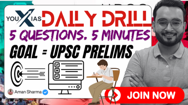 Daily Drill 2026: Master Prelims with 5 Killer MCQs a Day cover