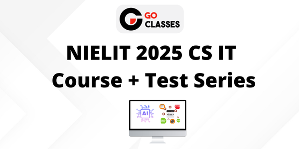 NIELIT 2025 CS IT Course + Test Series cover