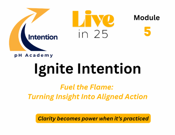 pH A Live in 25 Ignite Intention (Mod 5) cover