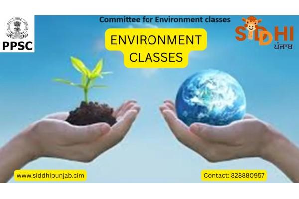 Environment Classes for Punjab PCS 2025 cover