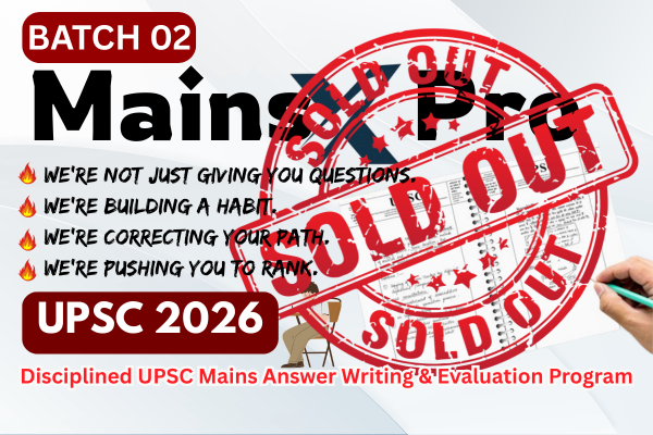 B2 - MainsX Pro – The Disciplined UPSC Mains Answer Writing Programme cover
