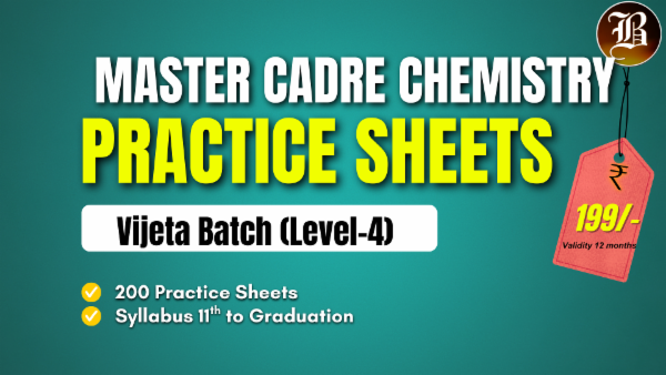 MASTER CADRE CHEMISTRY VIJETA PRACTICE BATCH cover