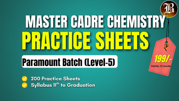 MASTER CADRE CHEMISTRY PARAMOUNT PRACTICE BATCH cover