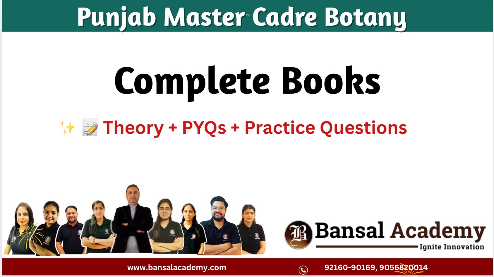 Master Cadre Botany Books (Study Material) cover