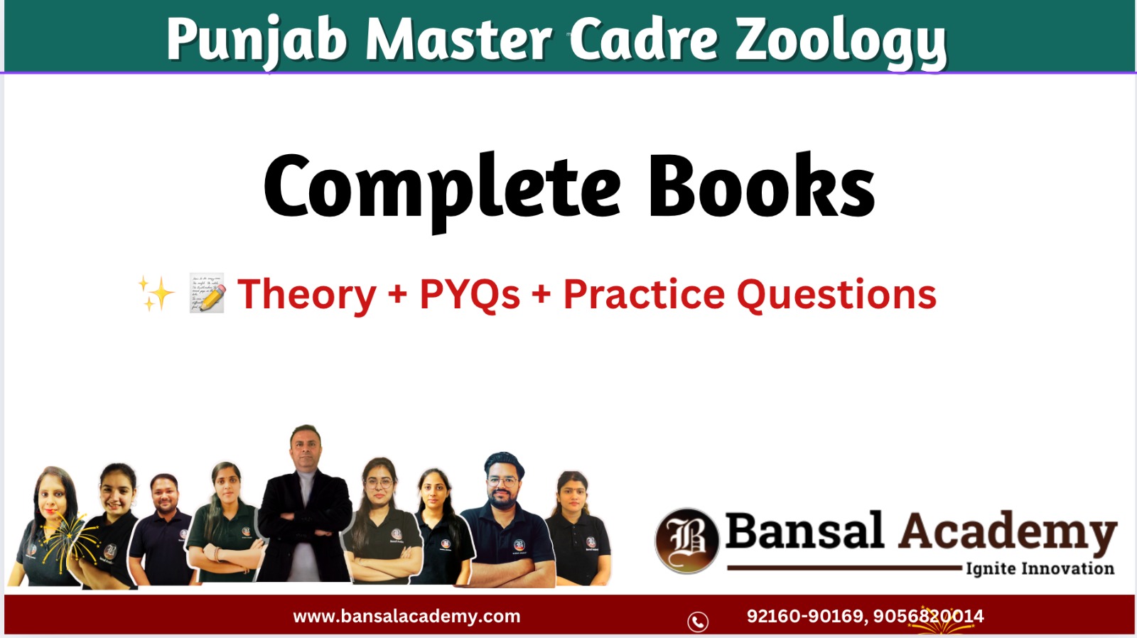 Master Cadre Zoology Books (Study Material) cover