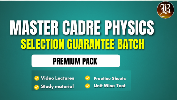 MASTER CADRE PHYSICS SELECTION GUARANTEE BATCH cover