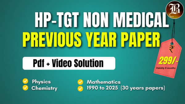HP TGT Non-Medical 30 Previous Year Paper Combo Pack