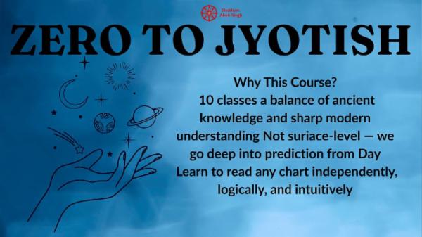 Zero to Jyotish: 2025 Batch cover