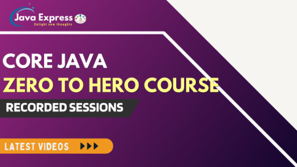 Core Java Sessions + MYSQL cover