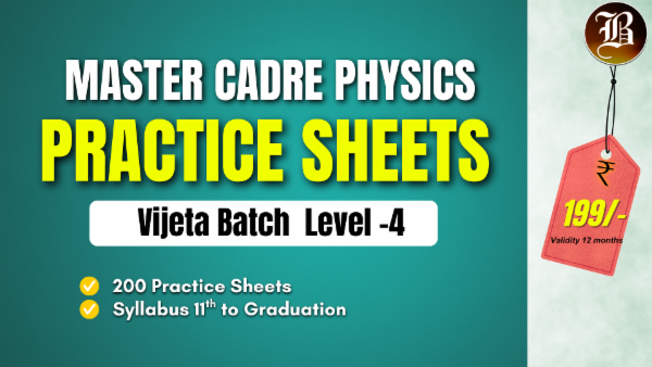 MASTER CADRE PHYSICS VIJETA PRACTICE BATCH cover