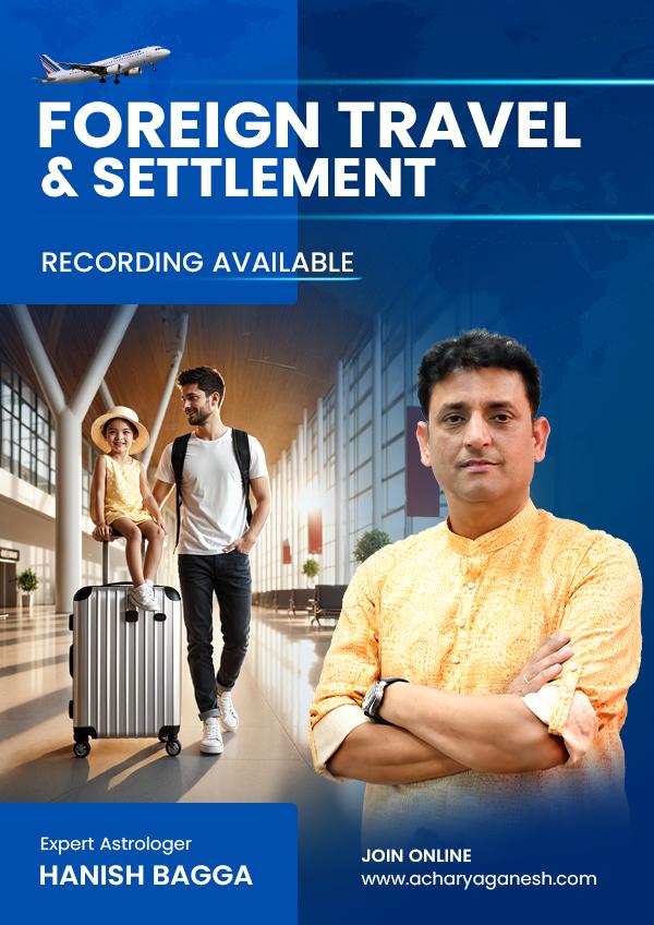 Foreign Travel & Settlement cover