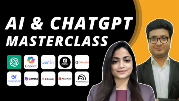 AI and ChatGPT for Finance MasterClass - English cover