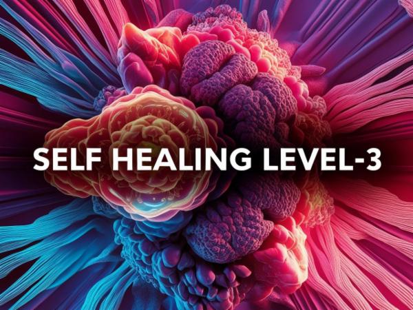 Self Healing Level-3 Super Advance level of Energy Healing cover