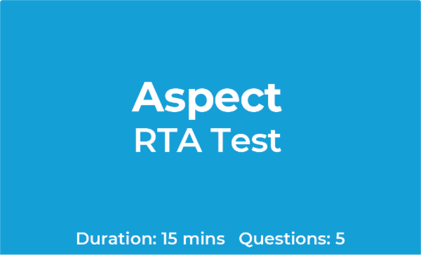 Aspect RTA Test (Basic) cover