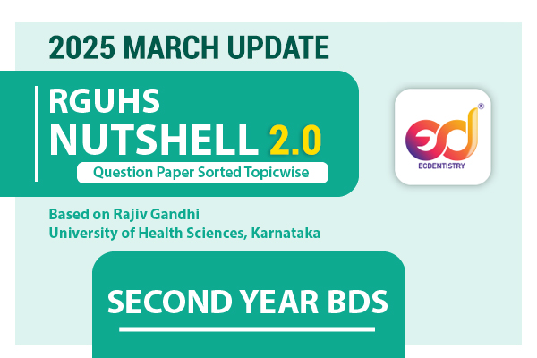 RGUHS Second Year Nutshell - March 2025 Updated Edition cover