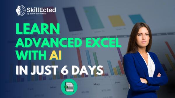 Advanced Excel with AI - 6-Day Live Course cover