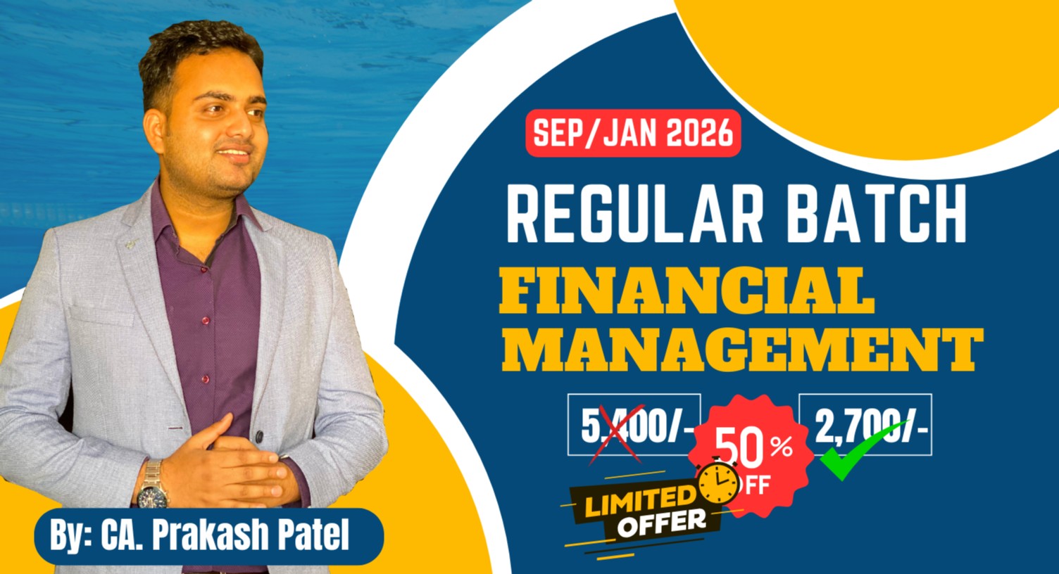 CA Inter Financial Management by CA Prakash Patel