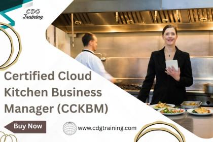 Certified Cloud Kitchen Business Manager (CCKBM) cover