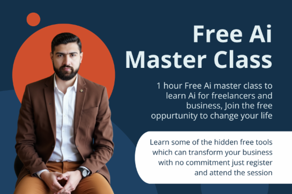 FREE AI master class by muddaser altaf cover
