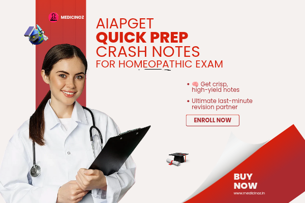 QuickPrep: AIAPGET BHMS Crash Notes cover