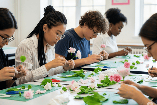 How to wire Petals and leaves : Gumpaste Fowers Series Wiring Petals and Leaves cover