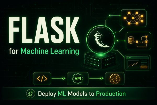 Flask for Machine Learning cover