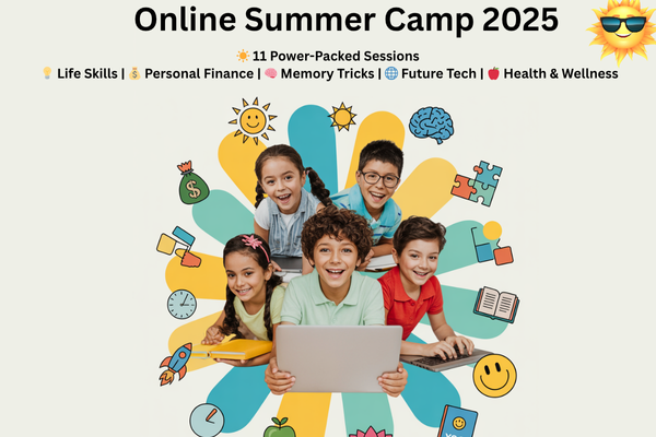 Summer Camp 2025 (Online): Unlock Child’s Brilliance: Where Fun Meets Future-Ready Skills! ✨ cover