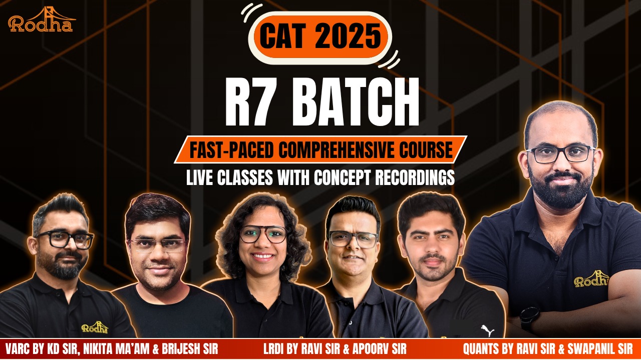 CAT 2025 | COMPLETE Batch - R7 ( Hinglish Fast Paced Course) I Zero To Zenith Comprehensive Batch for CAT 2025 - Basic to Advance Courses of Quantitative Aptitude, Logical Reasoning & Data Interpretation, Verbal Ability Reading Comprehension – All In One cover