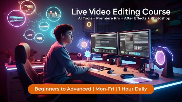 Live Video Editing Course | Starts June 2025 cover