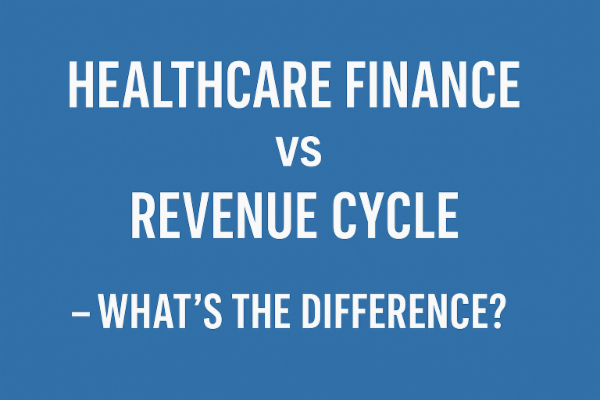 Healthcare Finance vs Revenue Cycle Management cover