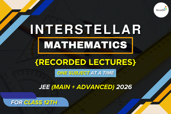 INTERSTELLAR Mathematics (Recorded Course) cover