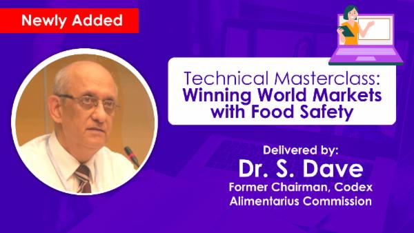 Technical Masterclass: Winning World Markets with Food Safety cover