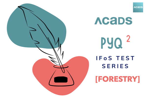PYQ Squared- IFoS Test Series [Forestry] cover