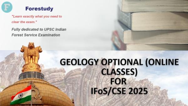 Geology Optional Online Classes for CSE/IFoS 2025 cover