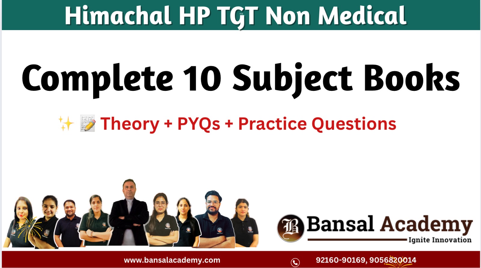 HP TGT NON MEDICAL STUDY MATERIAL BOOKS (SELECTION GUARANTEE PACK) cover