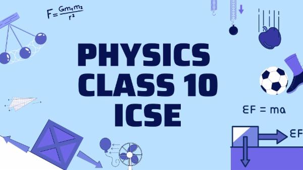 Standard 10 Physics ICSE cover