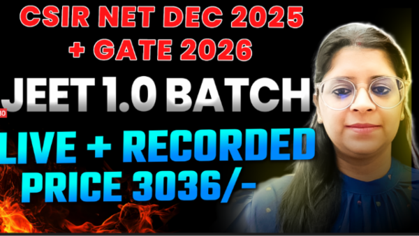 CSIR NET DEC 2025 + GATE 2026 cover
