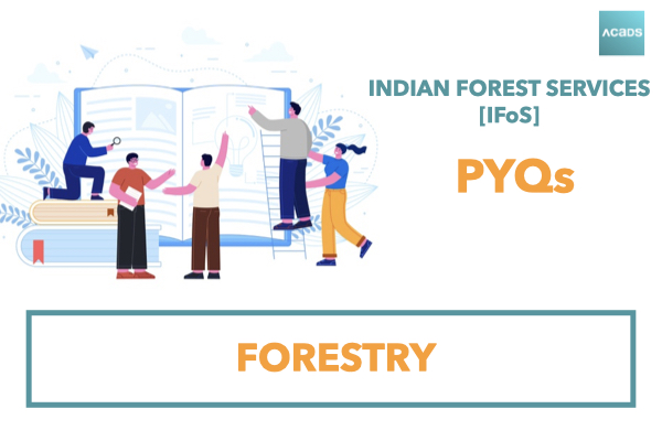 IFoS Forestry Micro-Topics Wise PYQs cover