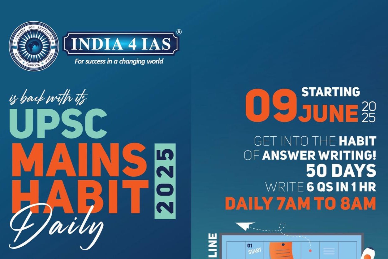 UPSC MAINS HABIT - JUNE 2025 cover