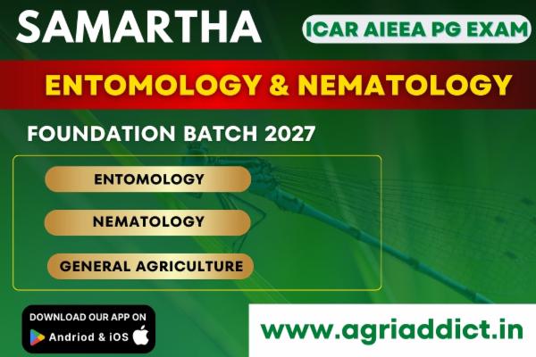 Entomology and Nematology Paid Online Master Course-2027 for ICAR PG EXAM cover