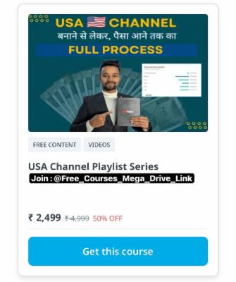 Earn From USA Channel Playlist Series cover