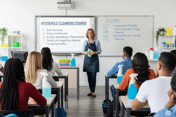 Household cleaners cover